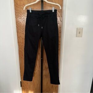Bevy Flog Black Drawstring crop Pants size 25